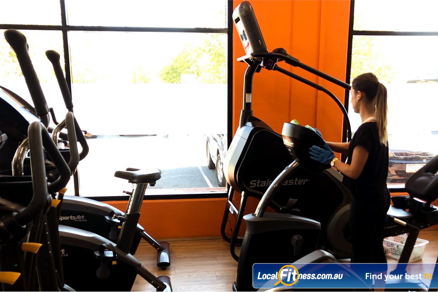 Plus Fitness 24/7 Near Koondoola The cardio area in our Alexander Heights gym includes stairclimbers, cross trainers and more.