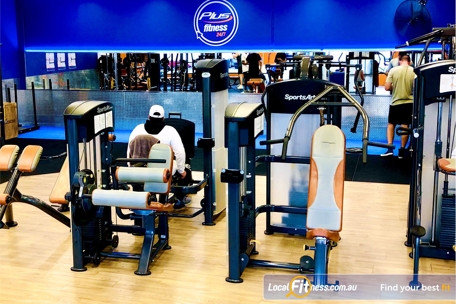 Plus Fitness 24/7 Near Koondoola Our Alexander Heights gym includes state of the art equipment from SportsArt Fitness.