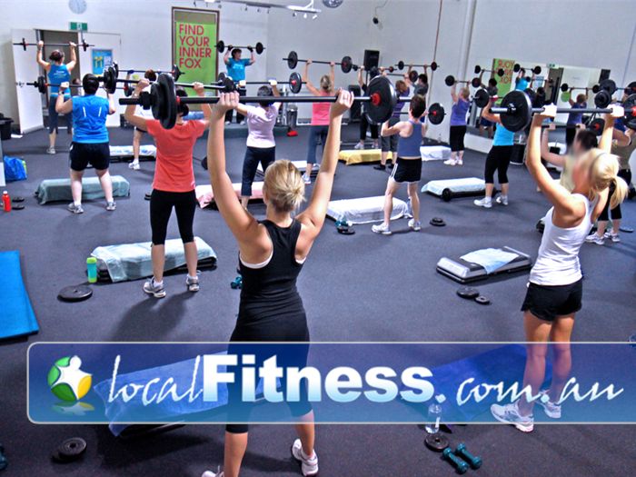 Fernwood Fitness Near Mount Ommaney Private ladies only aerobics studio for our Jindalee group fitness classes.