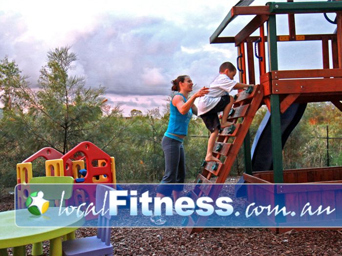 Fernwood Fitness Jindalee One of the only Fernwood's that provides an outdoor children's playground.