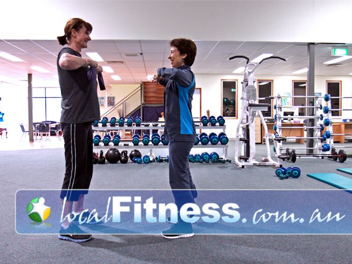 Fernwood Fitness Jindalee Member Motivators are always on the floor to help you at Fernwood Jindalee gym.
