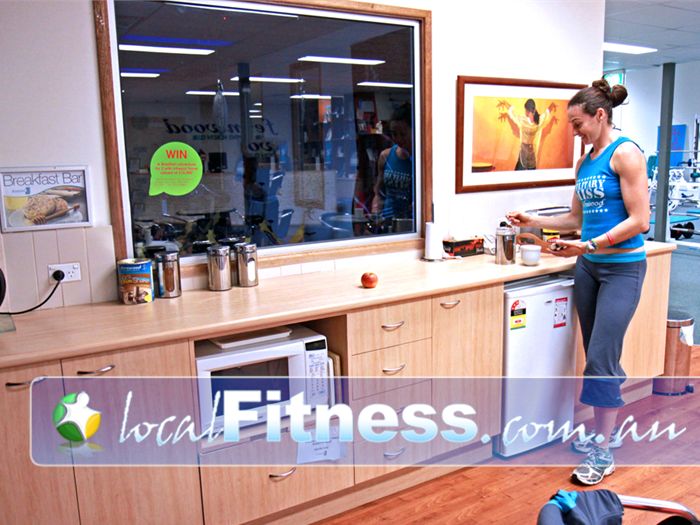 Fernwood Fitness Jindalee First-class service with complimentary breakfast, tea and coffee.