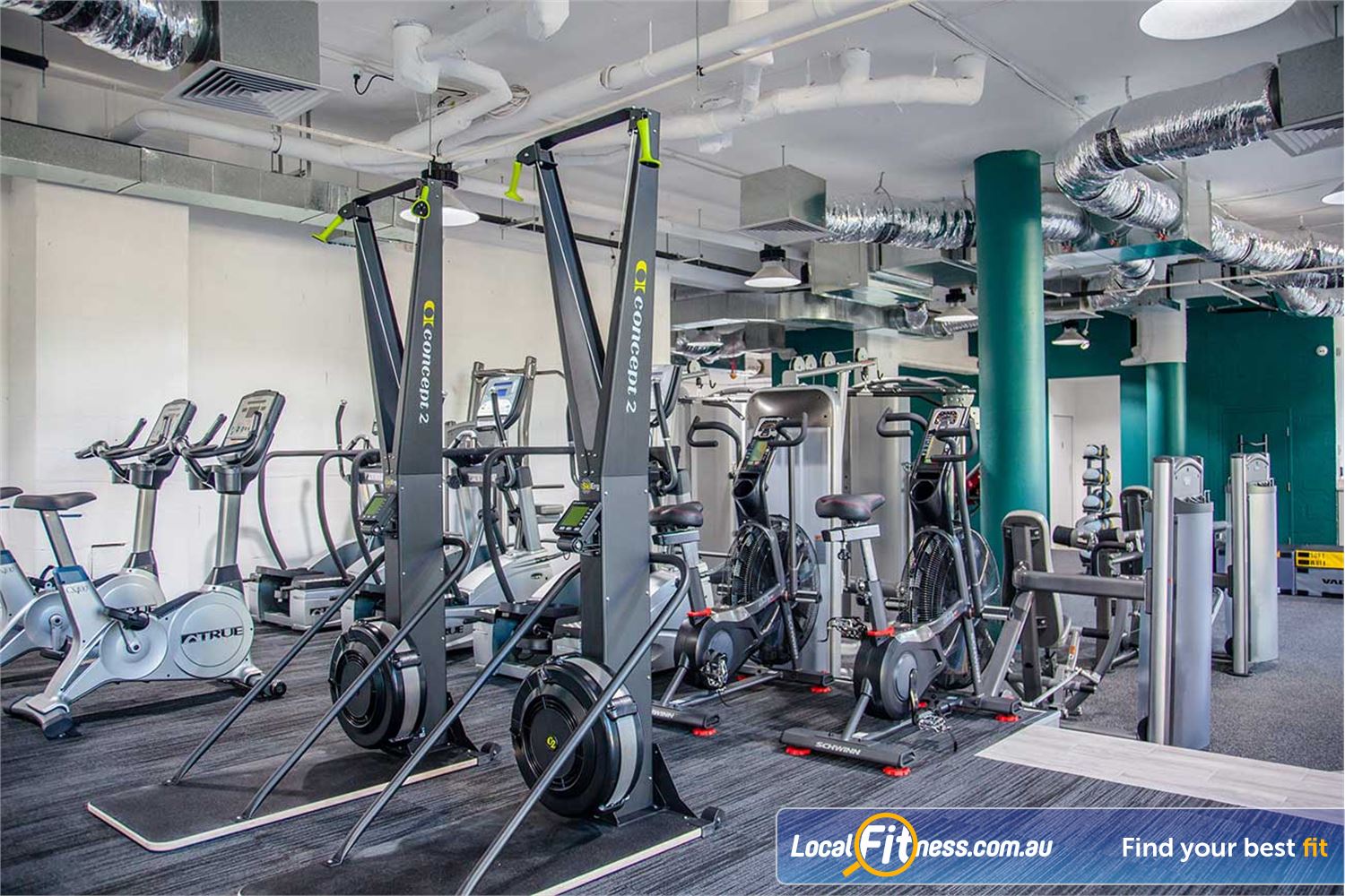 Rushcutters Health Near Woolloomooloo Enjoy access to state of the art cardio machines in our Rushcutters Bay gym.