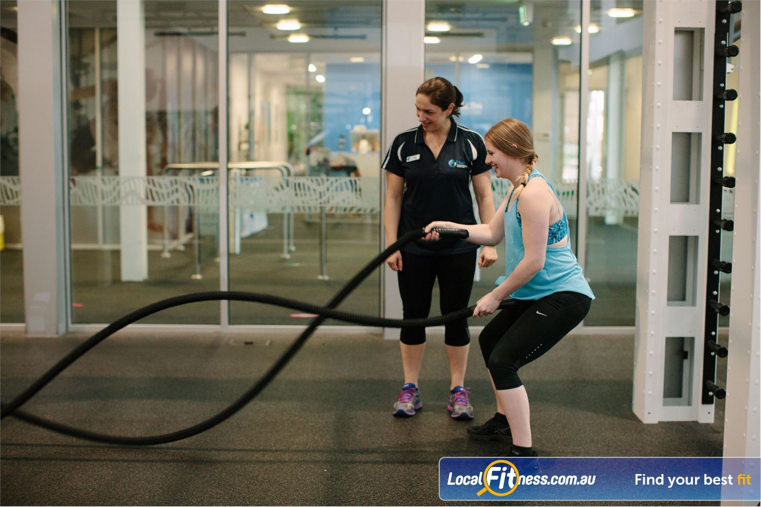 Thomastown Recreation and Aquatic Centre Thomastown Adrenaline HIIT classes are a great way to get fit in our Thomastown HIIT gym area.