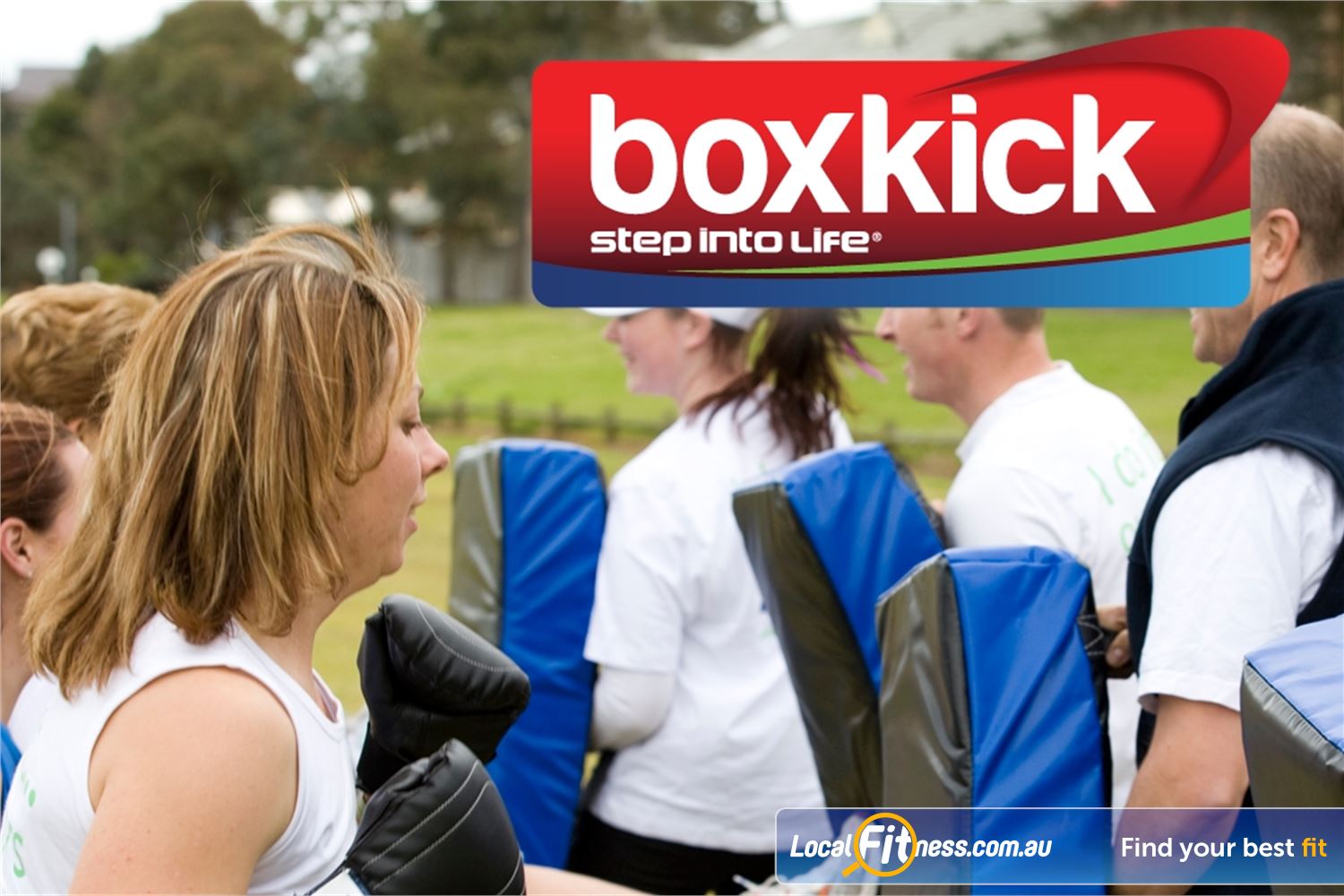 Step into Life Near Tennyson Boxkick combines Graceville boxing, kicking and self defense techniques.
