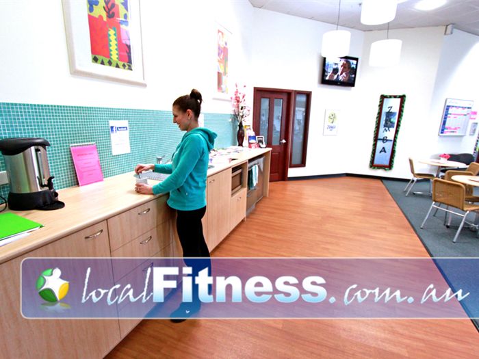 Fernwood Fitness Wetherill Park complimentary breakfast, tea and coffee.