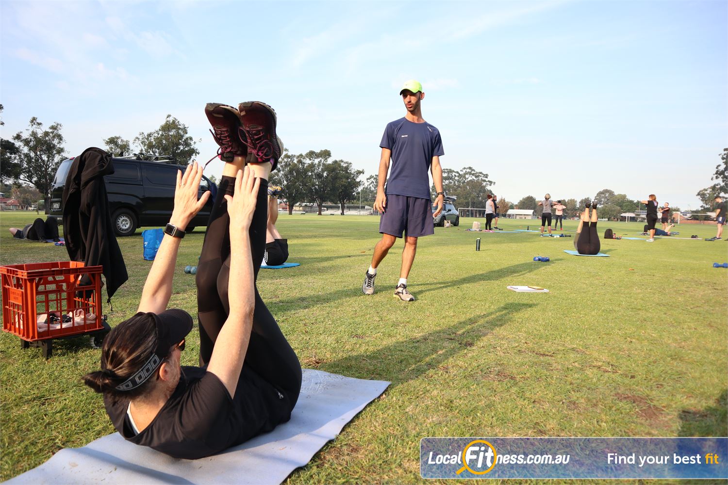 Reside In Movement Bassendean Reside in Movement Group outdoor fitness training in Bassendean.