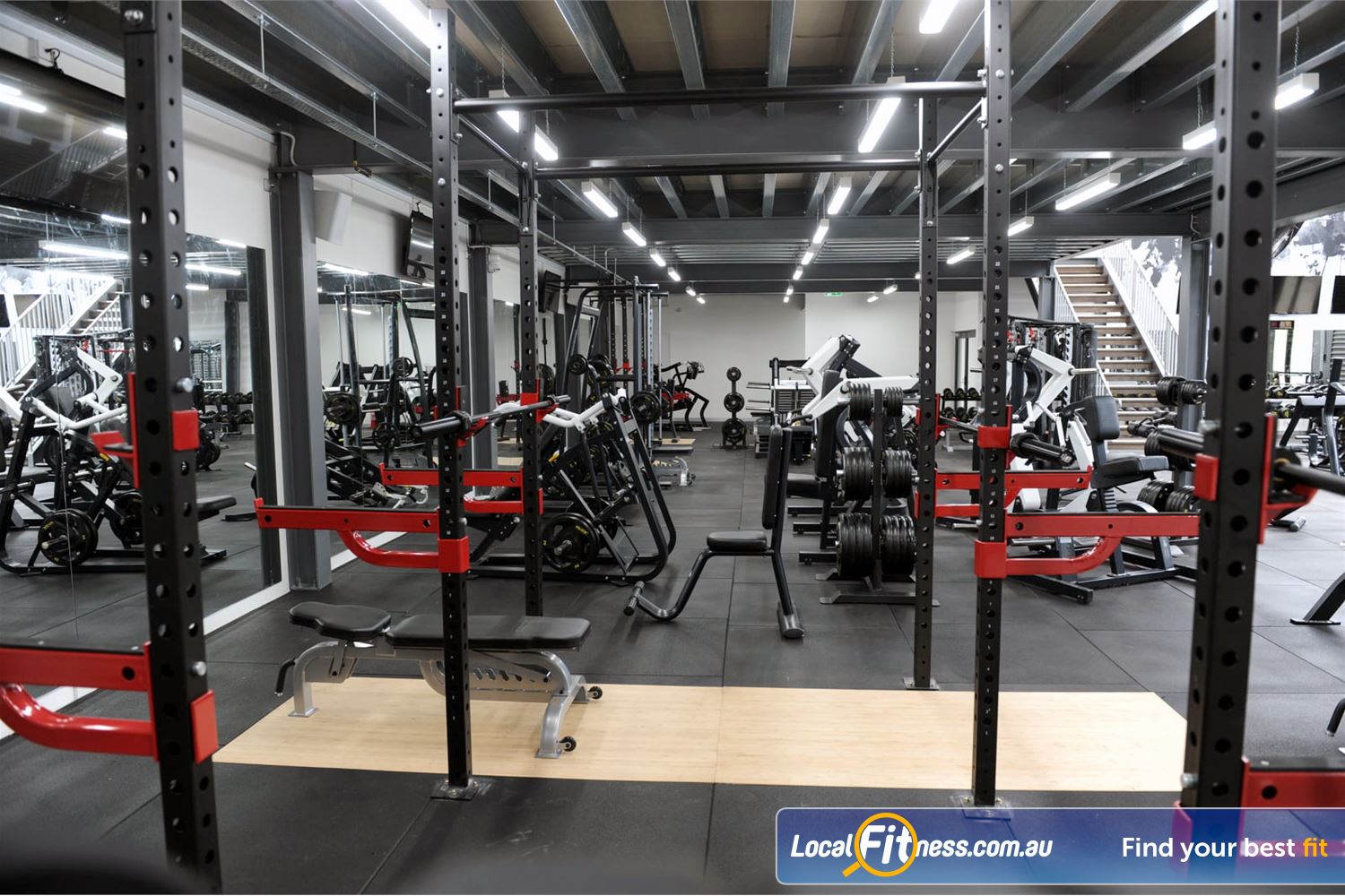 Weight of the World Fitness Near Brooklyn Our Altona gym provides over 700 sq/m of gym space.