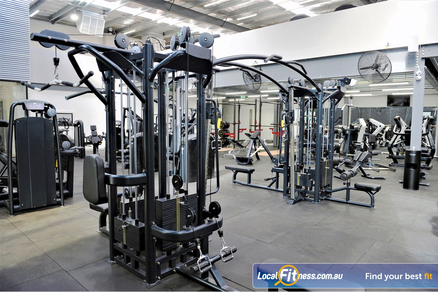 Weight of the World Fitness Altona North Our Altona gym includes popular multi-stations to work all your muscles.