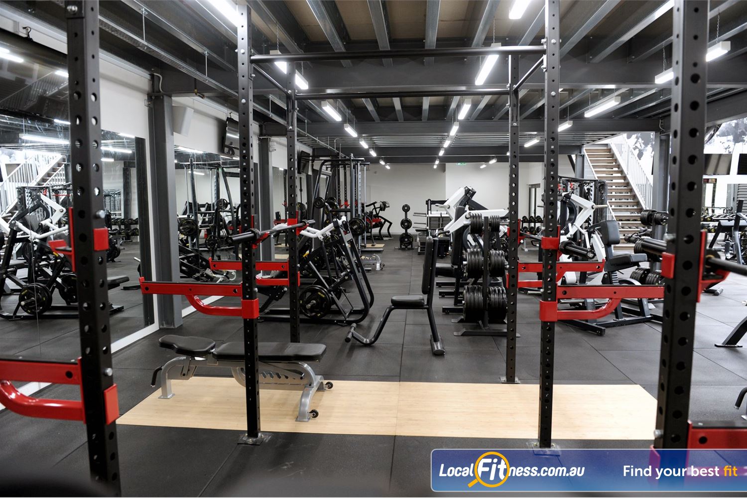 Weight of the World Fitness Near Laverton North Our Altona gym provides over 700 sq/m of pure gym space.