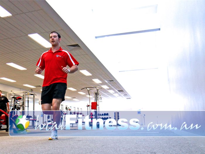 New Level Personal Training Werribee Test your speed in with our running lane.
