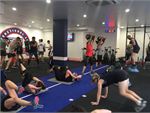 F45 Newtown Erskineville Gym Fitness Circuits in action at F45