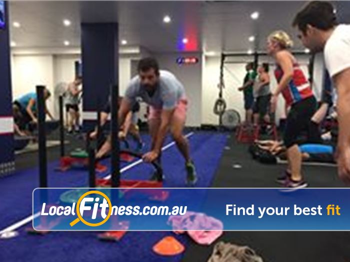 F45 Newtown Near St Peters Prowler Sleds and circuit work - all at F45 Newtown!