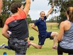 Step into Life Fitzroy North Outdoor Fitness Outdoor Stretch and work on flexibility