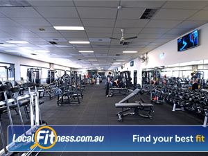 Goodlife Health Clubs Gym Laverton Raaf  | The fully equipped Hoppers Crossing gym.