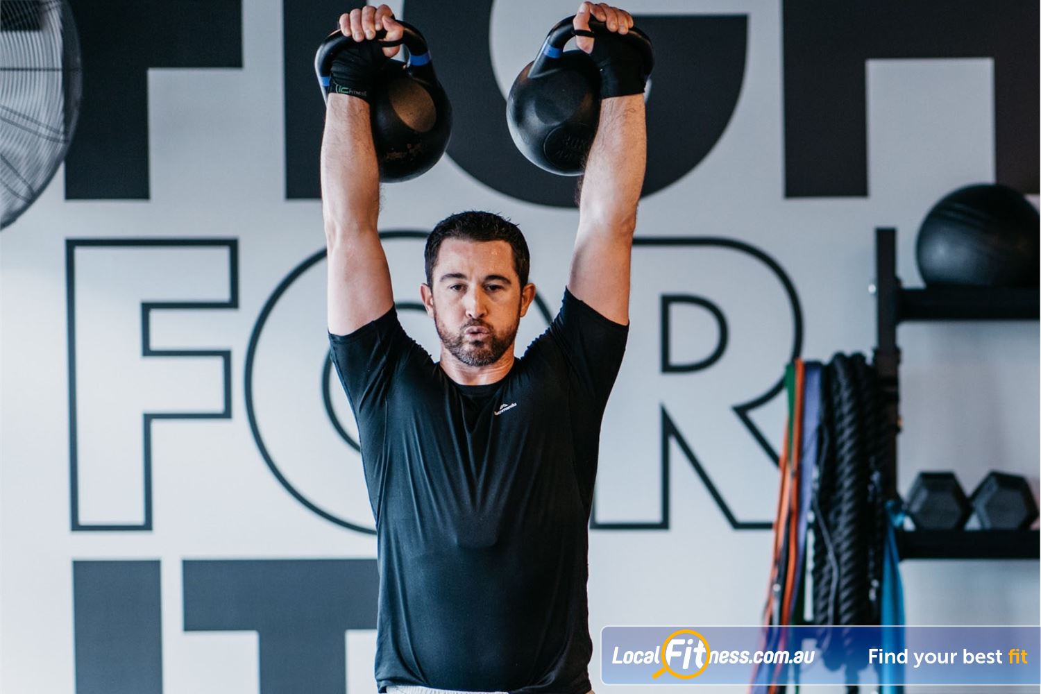 UBX Boxing + Strength Near St Kilda East Balaclava strength training with kettlebells, weights, battle ropes and more.