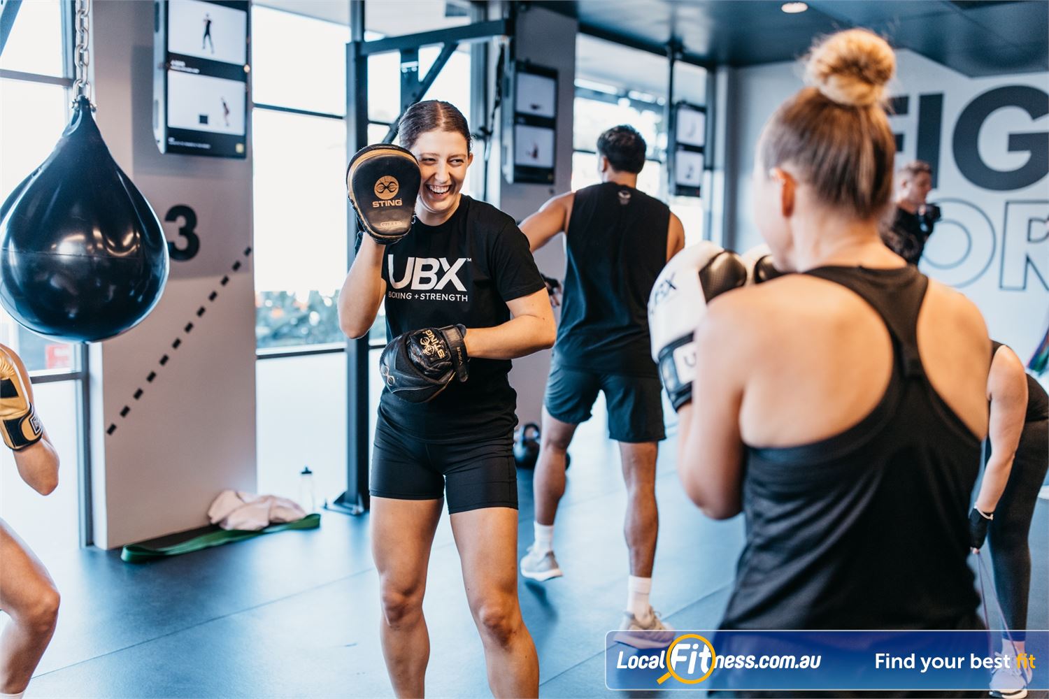 UBX Boxing + Strength Near Ripponlea Boxing rounds = bagwork or padwor at UBX boxing Balaclava.
