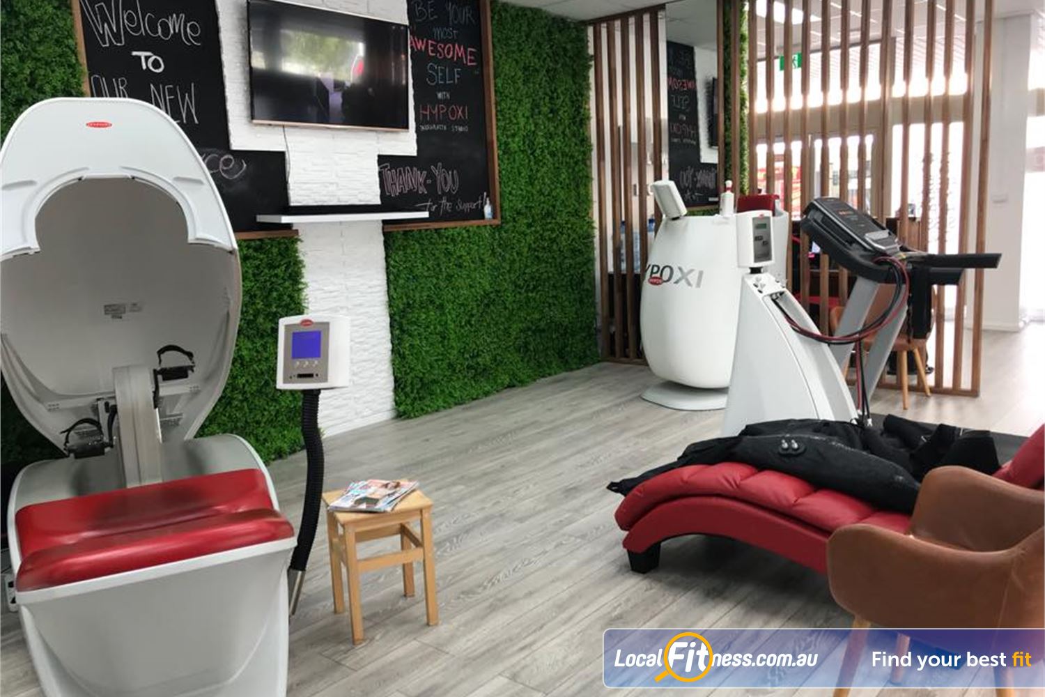 Body Shaping Zone Near World Square Enjoy low-impact exercise in our HYPOXI Sydney gym.