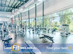 Goodlife Health Clubs Gym Cranbourne South  | Welcome to the Karingal gym with stunning treescape