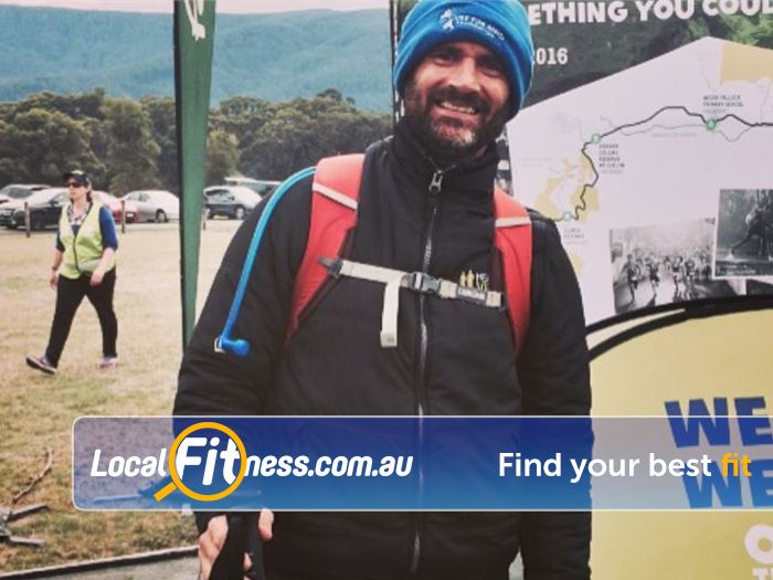 Healthy Vibes Personal Training Near Mont Albert North Head trainer Anthony practices what he preaches on a group social adventure.