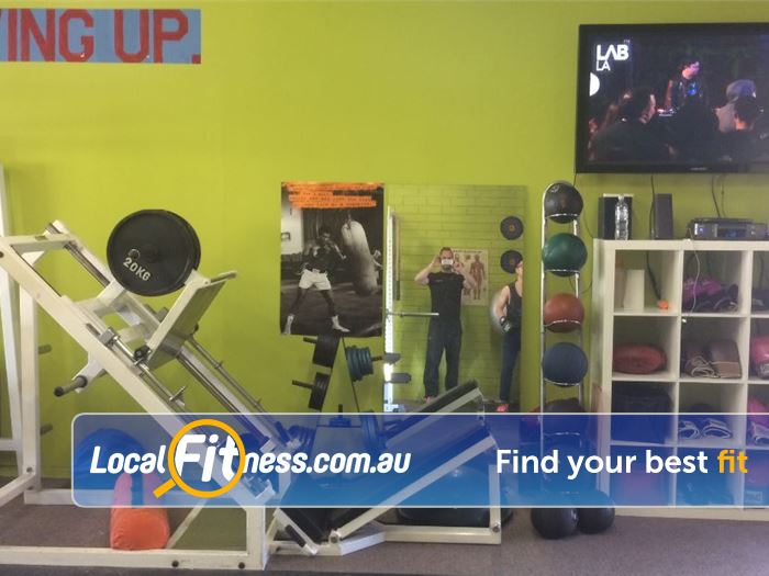 Healthy Vibes Personal Training Near Templestowe Lower Heavy duty plate loading equipment to build your strength.