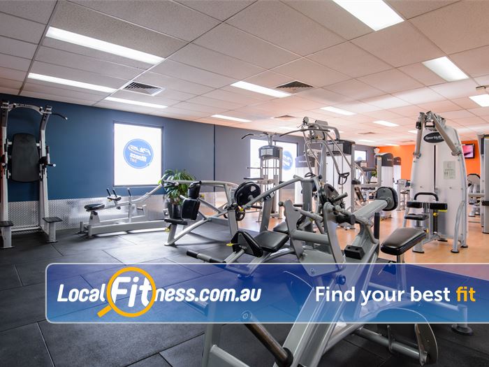 Plus Fitness 24/7 Thornleigh Our fully equipped range includes easy to use pin-loading machines and free-weights.