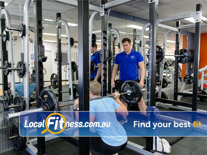 Plus Fitness 24/7 Near Westleigh Our Thornleigh gym team can get you into free-weigth training.