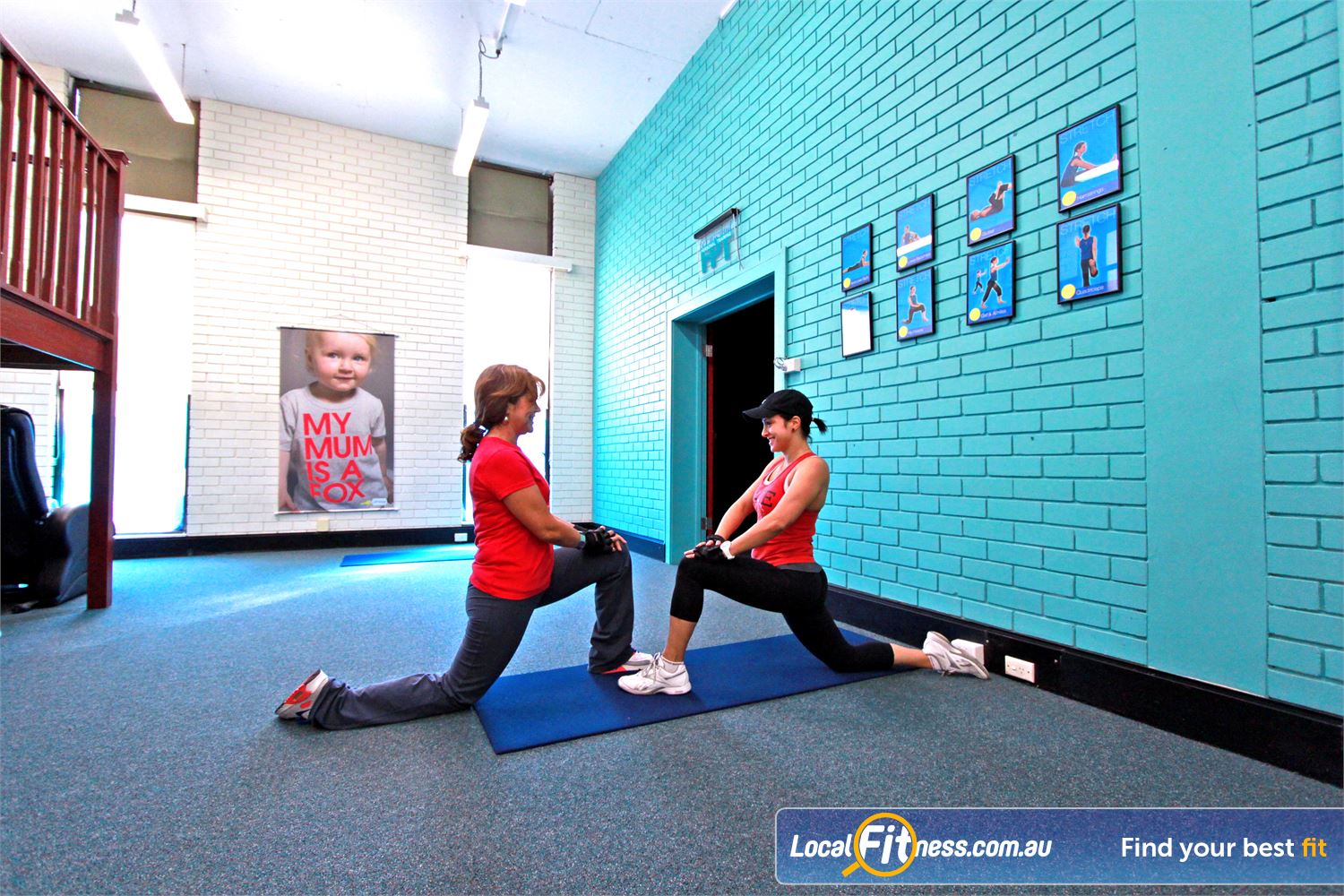 Fernwood Fitness Near Moorebank Fernwood Liverpool gym provides a dedicated abs and stretching area.