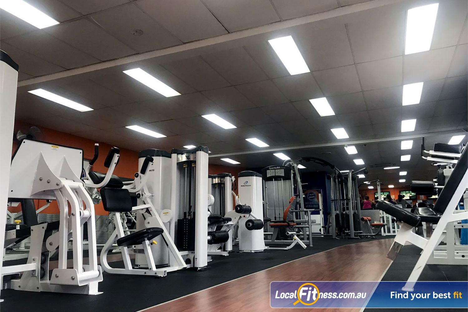 Plus Fitness Health Clubs Northmead Our Northmead gym includes rows of easy to use pin-loading equipment.