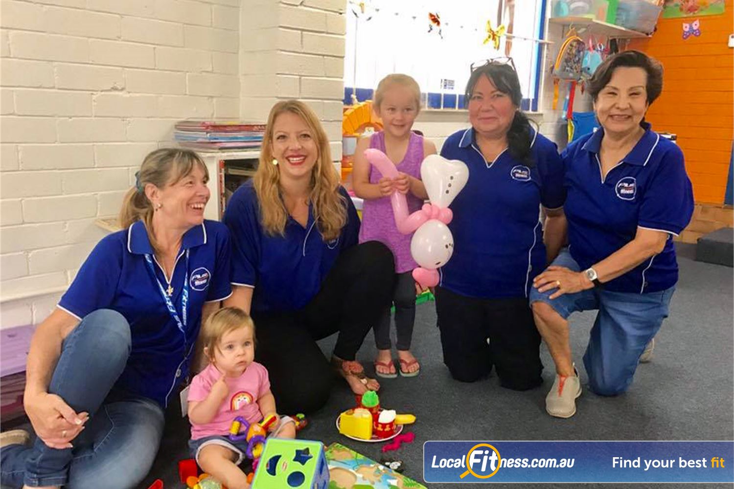 Plus Fitness Health Clubs Near Merrylands Convenient, on-site and FREE Northmead child minding for members.