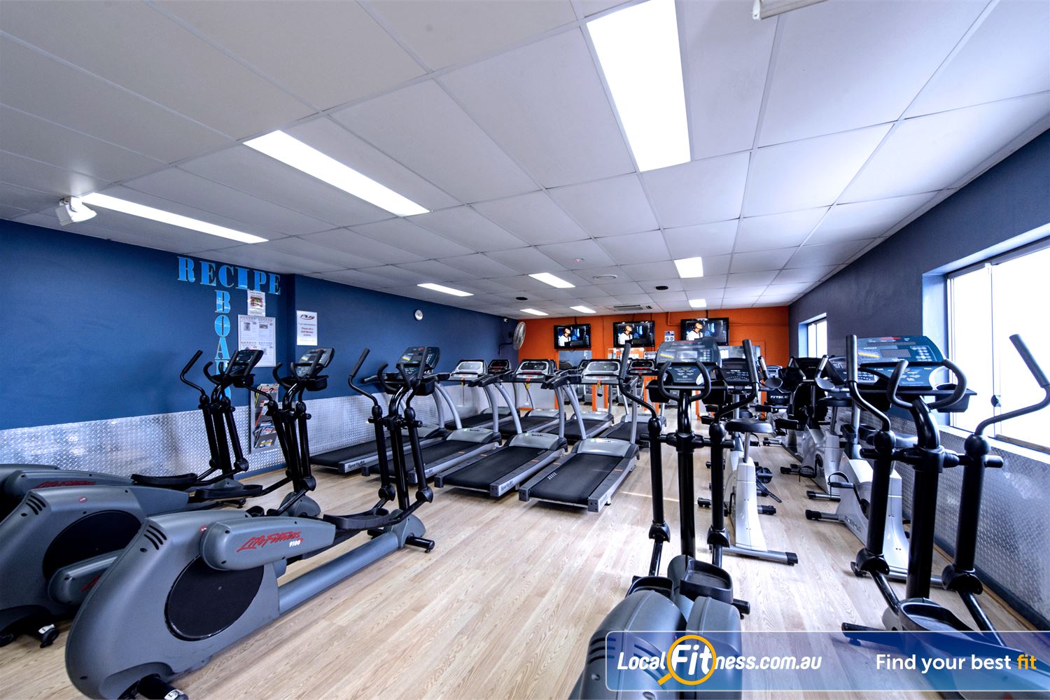 Plus Fitness Health Clubs Northmead Enjoy access to state of the art cardio machines.