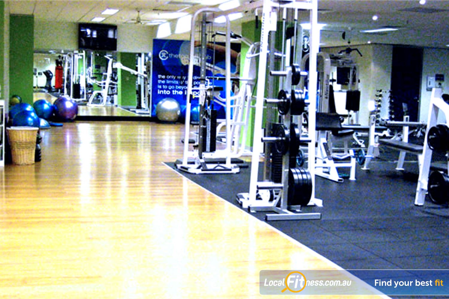 The Toorak Health Club Near Malvern North State of the art strength equipment.