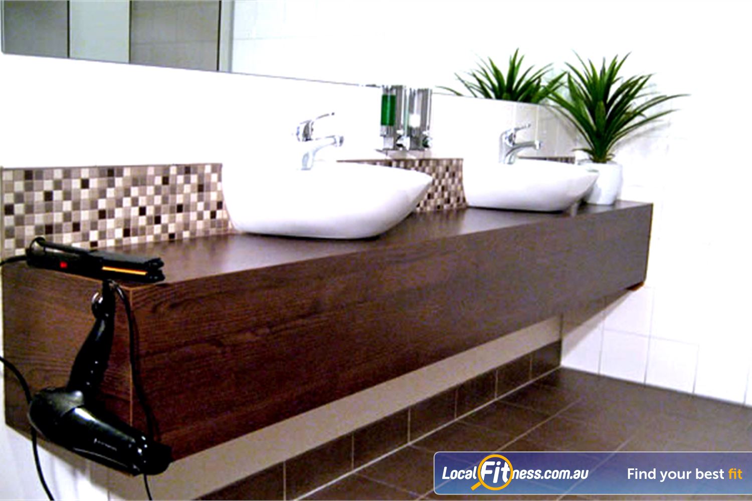The Toorak Health Club Toorak Prepare yourself for work with our grooming facilities.