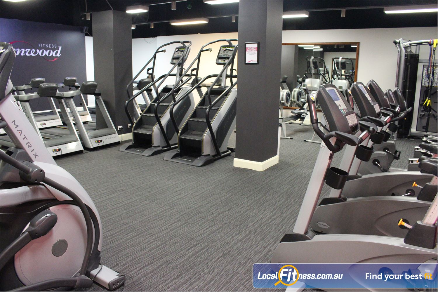 Fernwood Fitness Canberra City Near Forrest Our state of the art cardio area is accessible 24 hours a day.