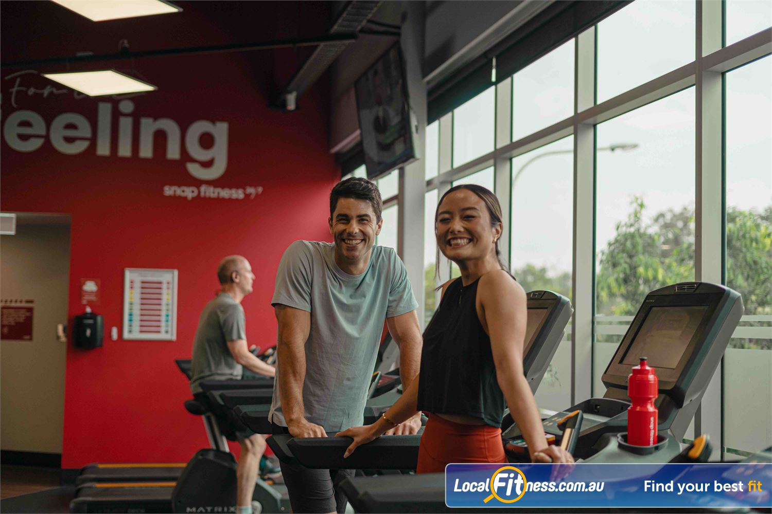 Snap Fitness Haberfield Our 24 hour Haberfield gym includes state of the art cardio.
