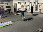 Over 55 group fitness classes per week inc.