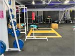 TRX training, boxing training, deadlift training in a