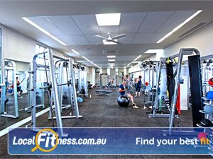 Brunswick Baths Gym Pascoe Vale South  | The spacious 242m2 Brunswick gym.