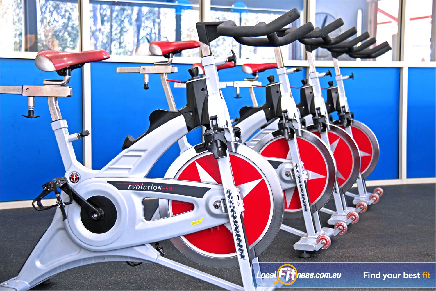 Albany Creek Leisure Centre Albany Creek Top quality cycle bikes from Schwinn Evolution SR.