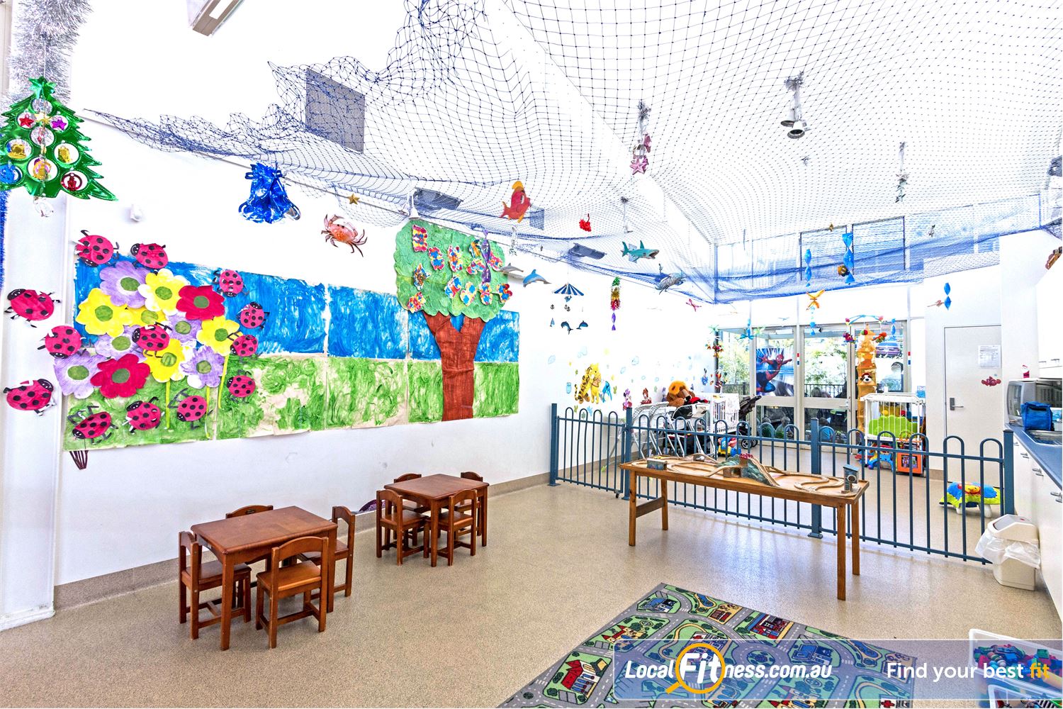 Albany Creek Leisure Centre Albany Creek The Albany Creek child care playroom.