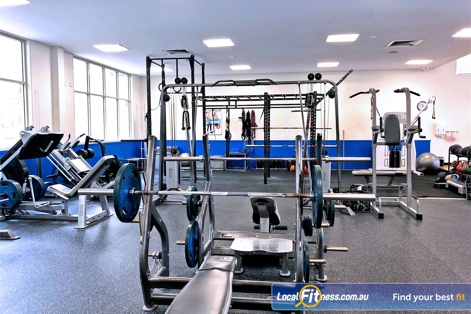 Albany Creek Leisure Centre Albany Creek Our free-weight and strength area is fully equipped.