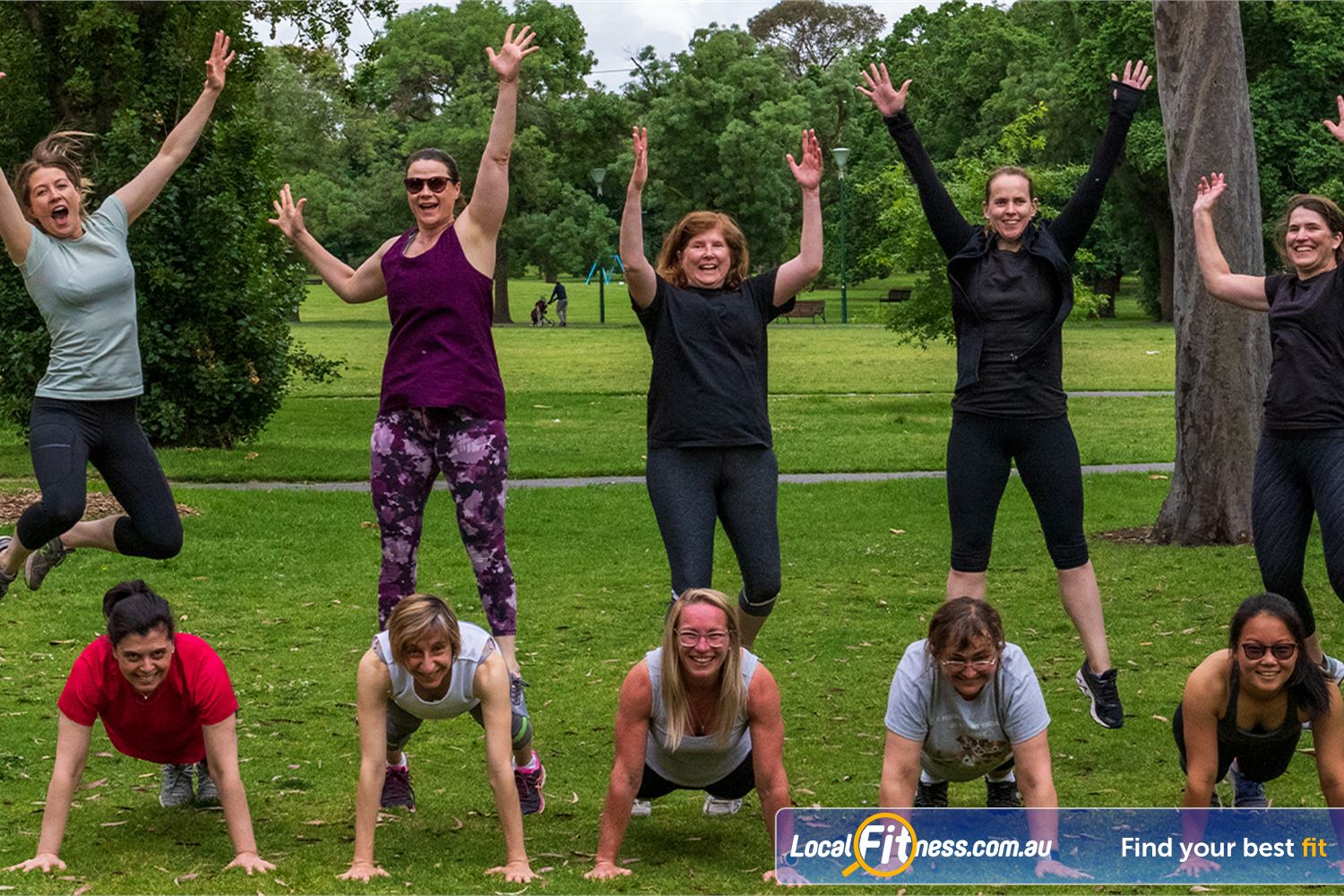 Run It By Kate Carlton North Our Melbourne Outdoor Fitness classes are fun and provide variety for all ages.