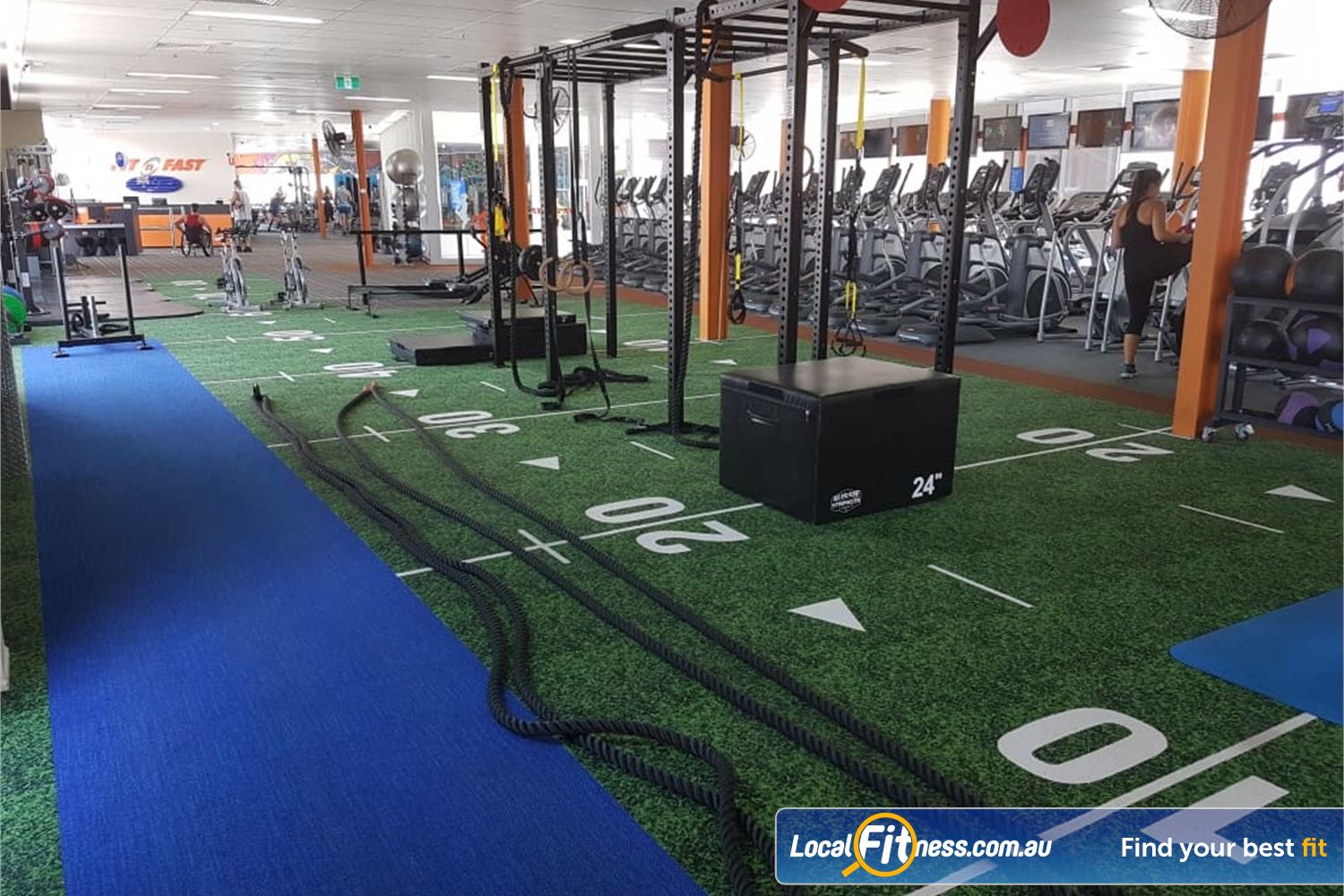 Fit n Fast Shellharbour Blackbutt Welcome to strength training at FNF 24/7 Shellharbour gym.
