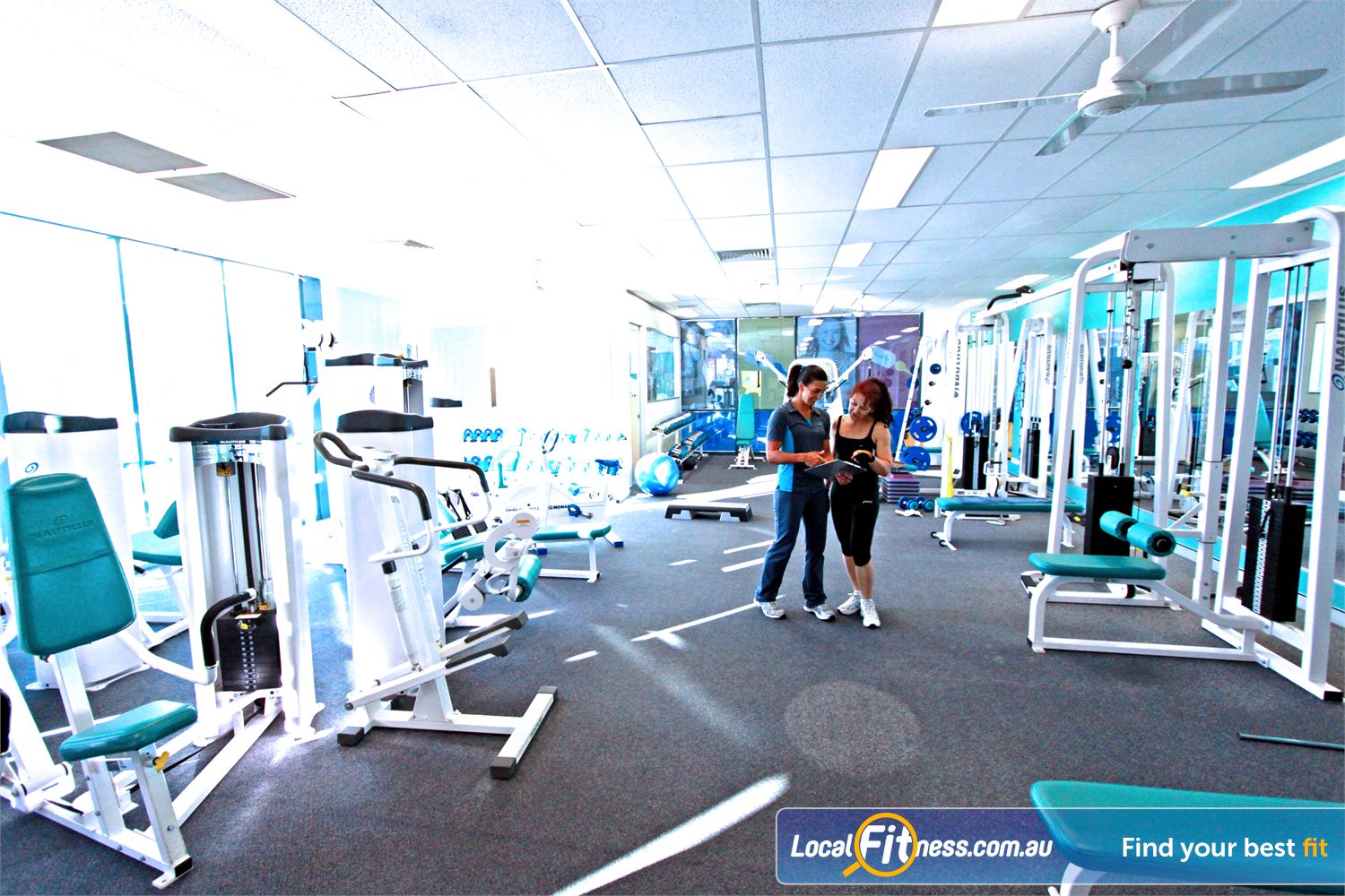 Fernwood Fitness Shellharbour Our Fernwood Shellharbour gym provides a spacious 2 level training layout.