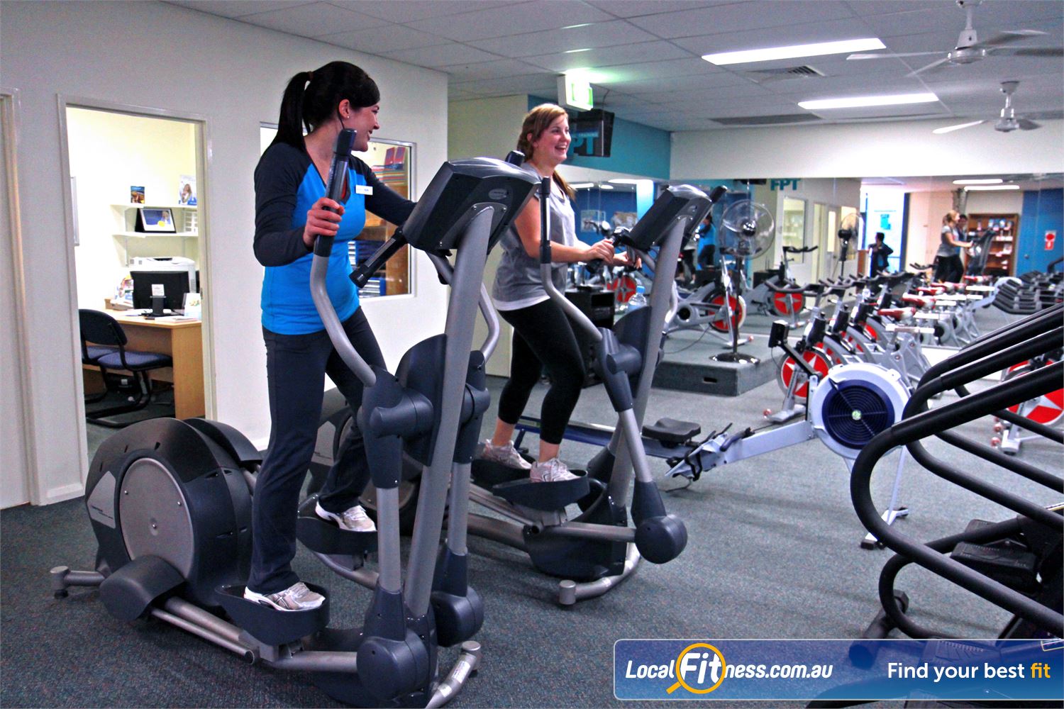 Fernwood Fitness Shellharbour Shellharbour personal trainers will help you enjoy fitness cardio training.