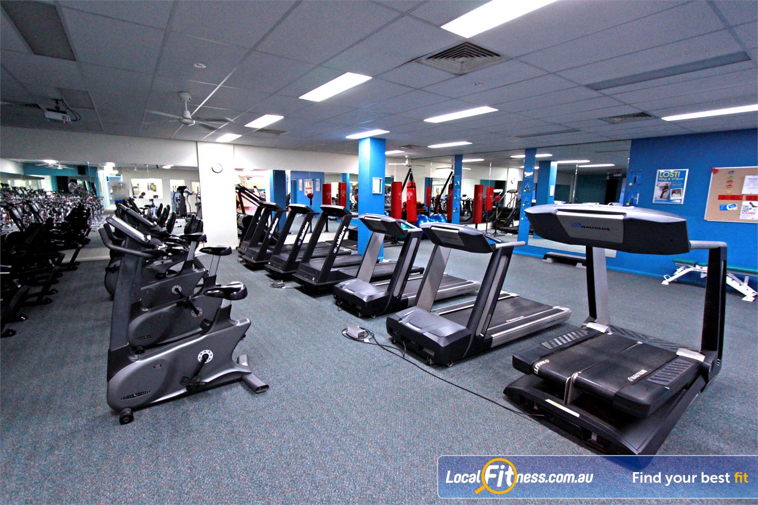 Fernwood Fitness Near Haywards Bay Our Shellharbour gym includes a huge range of cardio including treadmills, cycle bikes, cross trainers and more.