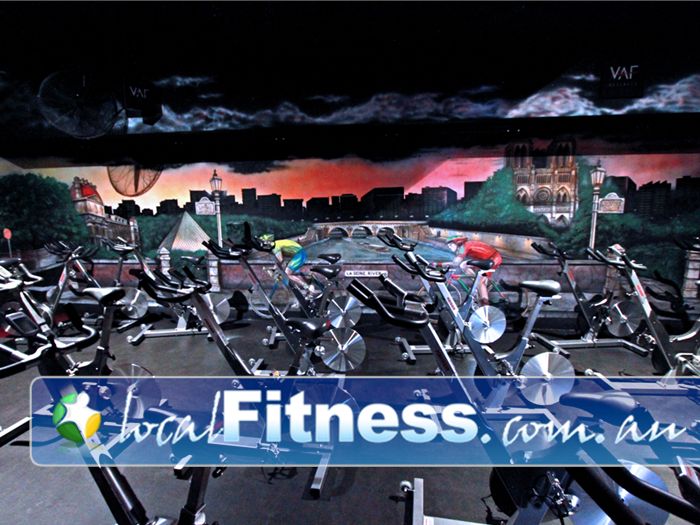 World Gym Near Rundle Mall &quot;Welcome to our World&quot; - World Gym Adelaide cycle studio.