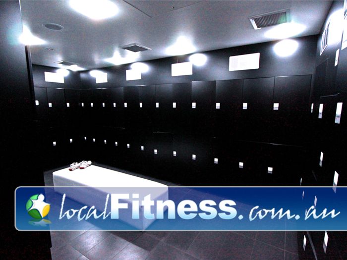 World Gym Adelaide Italian designed change room facilities.