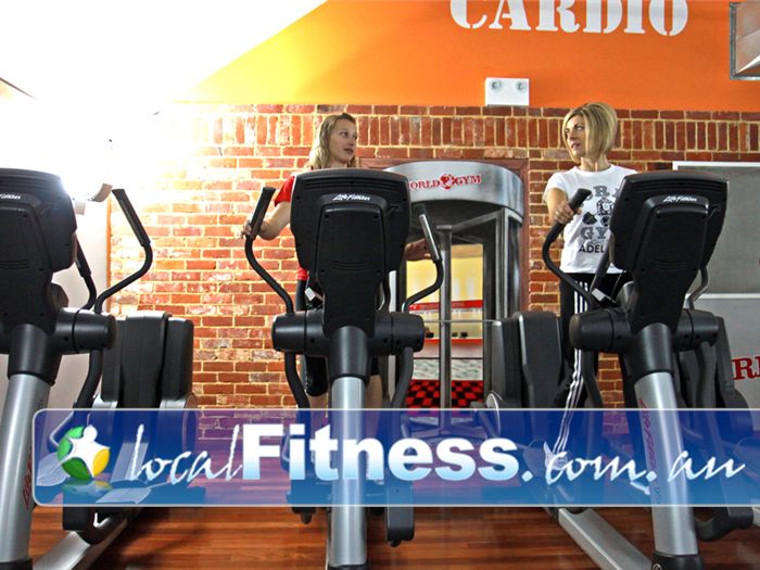 World Gym Adelaide You’re not treated like a number, you’re treated like a person.