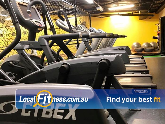 Trination Fitness 24/7 Near Rosebery Our Waterloo gym includes state of the art cardio.